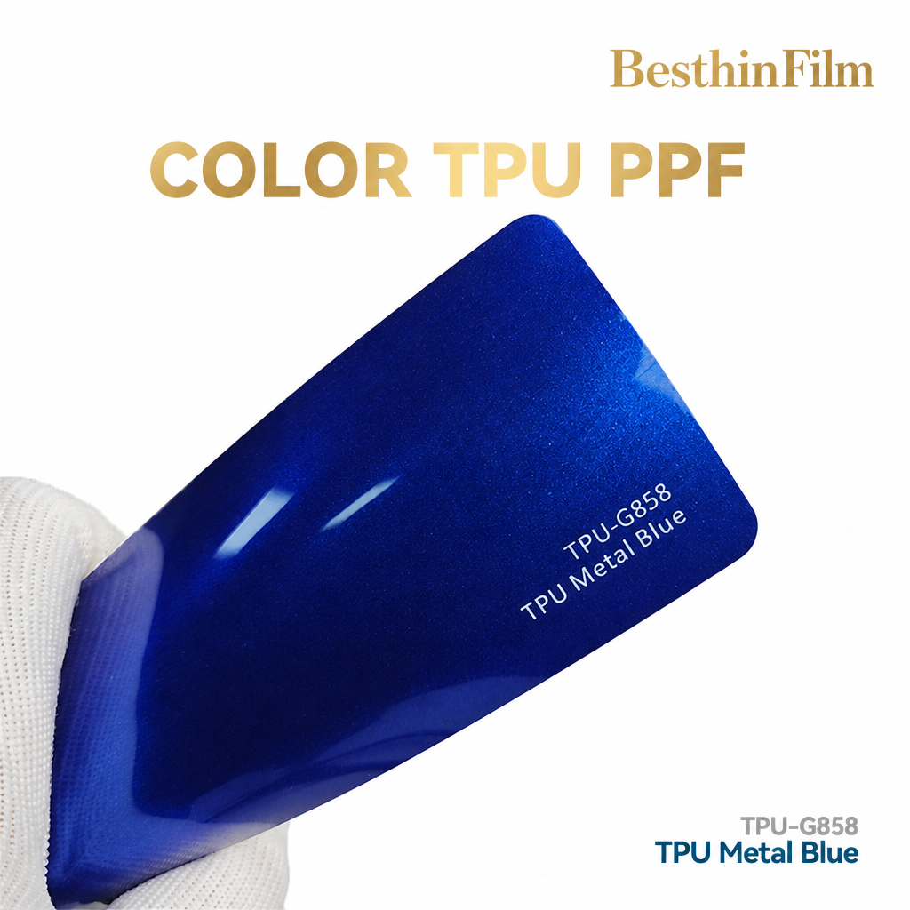 TPU Metal Azul