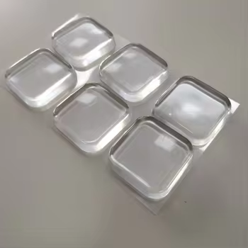 square 42x42x9.5mm clear