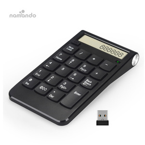 <strong>Numeric</strong> <strong>Keypad</strong> Built-in Battery Rechargeable 2.4g Wireless <strong>Numeric</strong> <strong>Keypad</strong> Lcd with USB Wireless Number <strong>Keyboard</strong> - Product Image 2