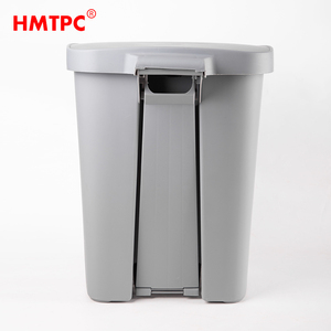 30L PP带踏板，带圆边塑料垃圾箱办公室家庭医院垃圾桶垃圾箱 - Product Image 3