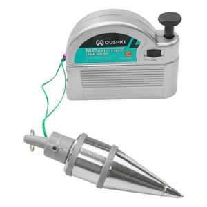 Plumb Bob Measuring Tool <strong>Magetic</strong> Line of Force 6 Meters Measuring Tool Retractable Line Reel Hanging <strong>Wire</strong> Hammer No Reviews yet