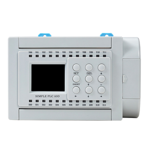 Huaqingjun 12-in 12-out Relay <strong>Output</strong> <strong>PLC</strong> Analog <strong>Inputs</strong> and <strong>Outputs</strong> With RS485 0-20mA WIFI Phone App <strong>Control</strong> <strong>PLC</strong> for Touch Screen - Product Image 1