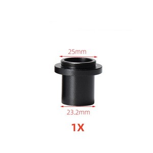 เลนส์อะแดปเตอร์กล้องจุลทรรศน์ 0.5X 1.0X อะแดปเตอร์เลนส์ C-Mount สําหรับกล้อง CCD ช่องมองภาพ - Product Image 4