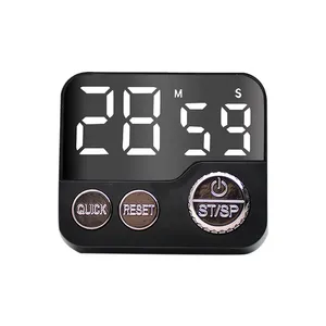 Grande Display Timer digitale Smart Timer elettronico di cottura conto alla rovescia LED meccanico ricordare allarme utensili da cucina accessori - Product Image 1