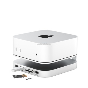 Colorii MC60แท่นวางสำหรับ Mac Mini M4, Type-C 10Gbps, เครื่องอ่านการ์ด312เมกะไบต์/วินาทีใช้ได้กับ NVMe SSD M.2 - Product Image 1