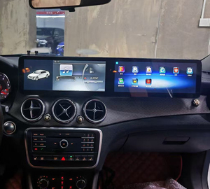 カーステレオAndroidデュアルスクリーンW176 CLA C117 GLA X156 Androidナビゲーションマルチメディアプレーヤーラジオカーヘッドユニット - Product Image 4