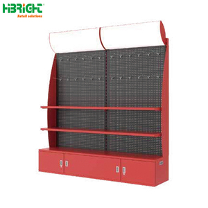 Nhiệm vụ nặng nề nhiều thiết kế kim loại công cụ điện giá Pegboard hiển thị đứng với phụ kiện lưu trữ tường giá cho cửa hàng phần cứng - Product Image 5