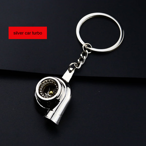 Spinning Rainbow <strong>Turbo</strong> <strong>Key</strong> Chain Six Speed Manual Gearbox Keychain Wheel Tire Rim Keychain