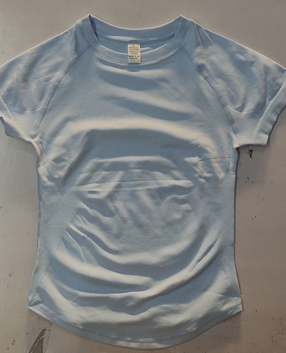 ice blue top