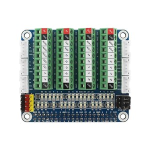 Raspberry Pi GPIO-bloque de terminales LED, tablero de ruptura con Sensor ADC/DCA para Raspberry Pi 4B 3B + 3A + placa de expansión de prueba
