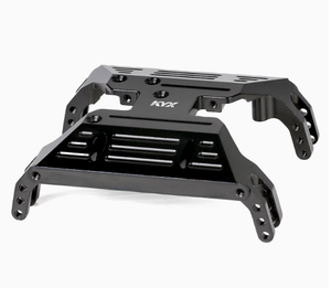 Capra 1.9 UTB için KYX CNC alüminyum şasi ve şanzıman tabanı-Metal RC yükseltme parçaları, eksenel SCX10 için Off-Road paletli çerçeve - Product Image 5