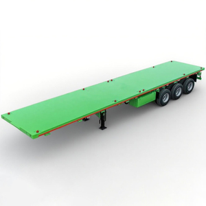 産業輸送用の大型フラットベッドセミトレーラーは、大型運搬用の大容量フラットベッドセミトレーラーが必要です - Product Image 4