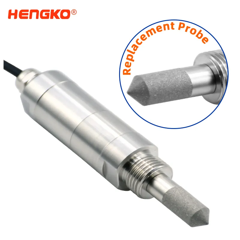 HG602業界0 5V rs485アンチコンデン温度および湿度トランスミッター露点センサーメーター (水素冷却発電機用)