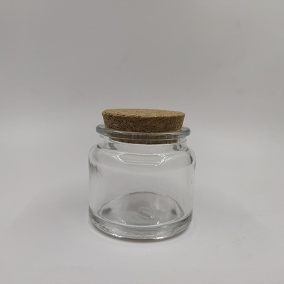 bouteille transparente + bouchon