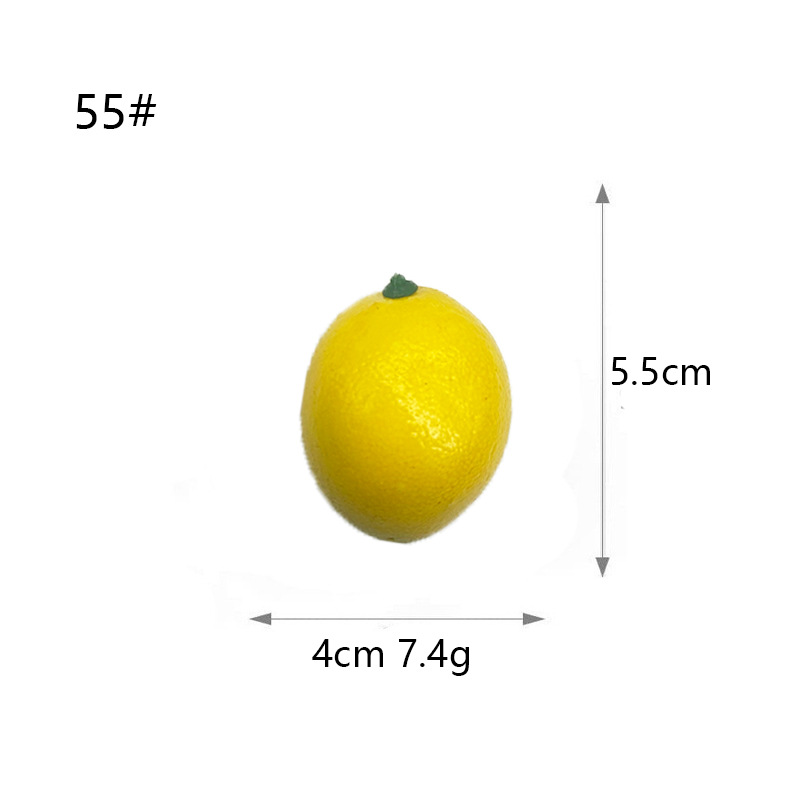 5,5 cm jaune