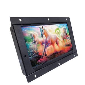 Marco abierto 7 pulgadas negro IPS Panel Multi Idioma Android reproductor de publicidad - Product Image 1