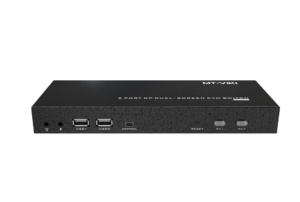 Conmutador HDMI KVM Monitor dual de 2 puertos 4K @ 60Hz, Video DE LA RED 2 Conmutador HDMI KVM 4K Dos monitores Dos ordenadores