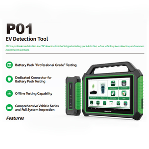 Hot Sale SmartSafe P01 EV Analyzer Dual WIFI Design Topology Map 10.1 Inches Android11 12-Month Warranty Diagnostic <strong>Tools</strong> AC - Product Image 3
