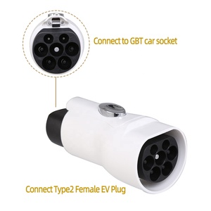 16A 32A 22kw交流电动汽车适配器2型插座转换为GB/T中国汽车的GBT公插头 - Product Image 3