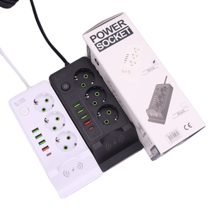 Opción de carga profesional Uso de oficina Extensión de toma de corriente USB con toma múltiple para oficinas - Product Image 2