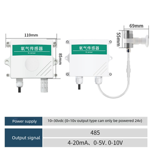 O2酸素センサー高精度屋外酸素濃度検出RS485酸素O2トランスミッタ4-20mA - Product Image 5
