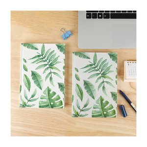 Set di quaderni per diario scolastico con copertina rigida in lino A5 con stampa Logo personalizzata con scatola di imballaggio