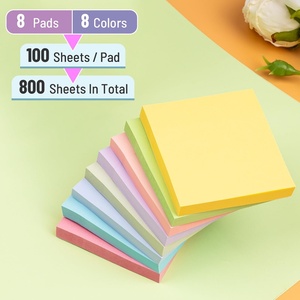 Customized Square Shape Pocket Size Hotel Small <strong>Writing</strong> <strong>Notepad</strong> Study Sticky Notes Memo Pads with Printing Company Logo - Product Image 2
