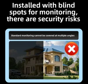 Regis 16MP 4-PTZ Ứng Dụng Không Dây Ngoài Trời IP CCTV Camera 360 ° Xoay 4-Ống Kính 4-Màn Hình An Ninh Tầm Nhìn Ban Đêm Đám Mây Được Xây Dựng Trong Còi Báo Động - Product Image 6