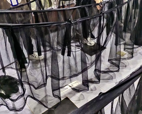 Pas de ceinture légère fil net pur 1.5 fois hauteur de fléchissement 40cm 1m