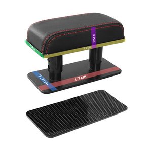 Ayarlanabilir yükseklik evrensel konfor kol dayama desteği sürücü ve yolcu yan dirsek dinlenme pedi ön pozisyon uyar - Product Image 6