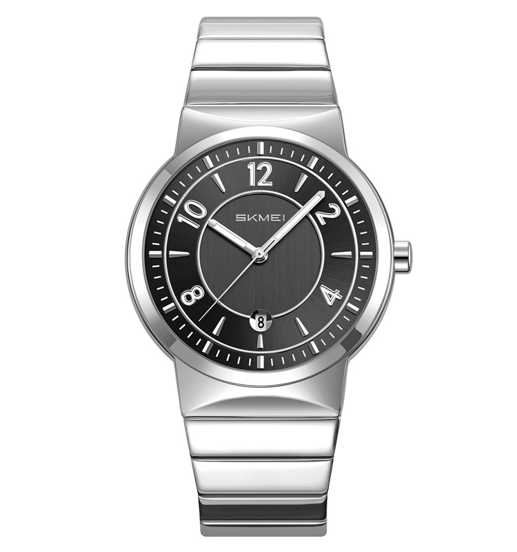 silver/black
