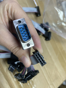 232พอร์ตอนุกรม DB9ขั้วต่อตัวผู้ตัวเมีย DB25เข้ากับขั้วต่อเมนบอร์ดขา25ขาของ IDC ตัวเมียสาย9 - Product Image 5