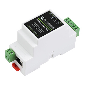 Industrial serial server RS485 to RJ45 <strong>Ethernet</strong>, <strong>TCP</strong>/<strong>IP</strong> to, rail-mount support - Product Image 1