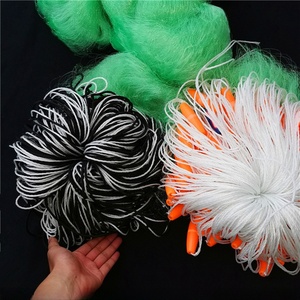 LINXI dayanıklı balıkçılık net plastik şamandıra ile 1.5 m 2 m 3 m 4 m 5 m 6 m yüksek 3 katmanlar balıkçılık net yapışkan net derin deniz için - Product Image 3