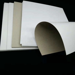 กระดาษเยื่อกระดาษรีไซเคิลด้านหนึ่งเคลือบคณะกรรมการเพล็กซ์ที่มีสีเทากลับ - Product Image 4