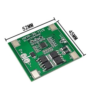 3S 9.6V 11.1V 12.6V Lifepo4 Li-ion Lipo lityum pil koruma levhası 18650 BMS 14A sınırı 20A PCB 4 hücre paketi PCM - Product Image 1