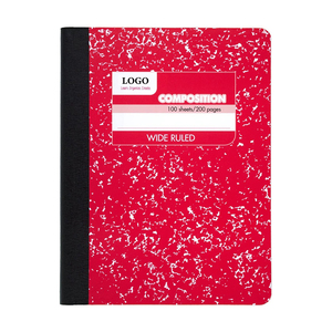Birincil kompozisyon defteri geniş çizgili komple kitap kaplı kağıt yazma çalışma kitabı noktalı mavi mermer defter - Product Image 1