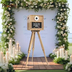 Reyeah Basic 15.6 Inches Touch Screen Digital Wooden Dslr <strong>Photo</strong> Booth With Printer - Product Image 5