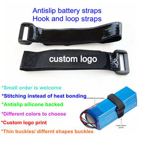 Custom <strong>Hook</strong> <strong>and</strong> <strong>Loop</strong> <strong>Strap</strong> with Plastic Buckle for Multiple Uses - Product Image 5