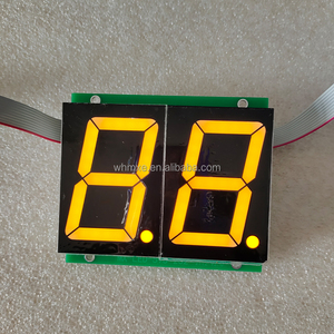 Colore giallo LED-595-232 2 Bit tubo digitale 595 unità statica modulo Display digitale tubo da 2.3 pollici modulo tubo digitale Led