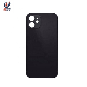 LOGO renkli cam cep telefonu kılıfı arka kapak Iphone 12 11X8 7 6 için arka gövde kapağı - Product Image 2
