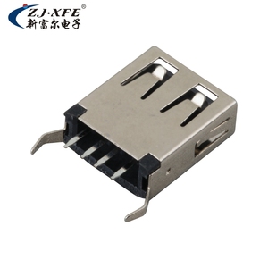 ประเภท A USB 2.0หญิง AF 180องศา4ขาส่งข้อมูลชาร์จเสียบซ็อกเก็ตหญิงเชื่อมต่อ - Product Image 3
