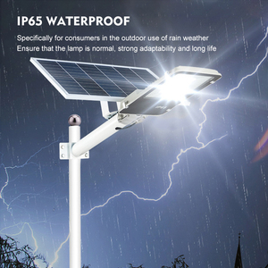 Ip65屋外道路照明<span class=keywords><strong>LED</strong></span>ソーラー街路灯最新デザイン100w 200w 300w 400w 500w防水