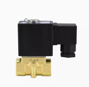 Gaz ve yağ için Pilot yapısı ile AirTac DC24V sıvı kontrol vanası normalde kapalı Solenoid su vanası - Product Image 2