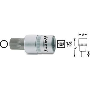 1/2 вставки гнезда Hazet (12,5 мм) 990-8 (94091862681407) - Product Image 1