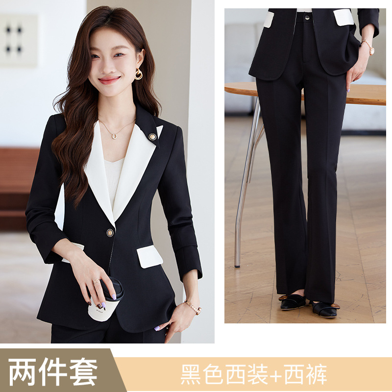 Black suit pants