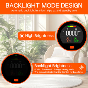 Yhcmeter 3 trong 1 xách tay co Detector Carbon Monoxide Detector dây buộc cho cắm trại RV xe du lịch - Product Image 4