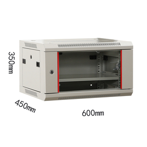 Fabbrica progettata per esterni in metallo Server Rack 6u muro tipo antipolvere di rete Cabinet per Data Center per Computer & TV Station - Product Image 2