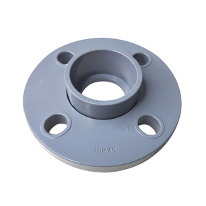 <strong>ASTM</strong> Sch80 Standard Van Stone CPVC PVC Flange with Hydraulic Ball Valve for <strong>Water</strong> Applications and General Use - Product Image 1