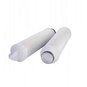 Абсолютная фильтрация высокой скорости потока 10 ''0.1um Nylon66 гофрированный фильтр-картридж для окончательной фильтрации жидкости - Product Image 5